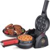 Presto 03512 Stuffler Stuffed Waffle Maker, Belgian, Large, Black(Large)