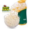 Presto 04870 Poplite Hot Air Popcorn Popper – Built-In Measuring Cup + Melts Butter, Easy to Clean, Built-In Cord Wrap, 18 Cups, Green/Gold