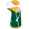 Presto 04870 Poplite Hot Air Popcorn Popper – Built-In Measuring Cup + Melts Butter, Easy to Clean, Built-In Cord Wrap, 18 Cups, Green/Gold