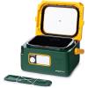 Presto 06019 8-Quart Nomad Traveling Slow Cooker, Locking Lid, Dry Erase Board, Green/Gold(Green/Gold)