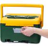 Presto 06019 8-Quart Nomad Traveling Slow Cooker, Locking Lid, Dry Erase Board, Green/Gold(Green/Gold)