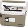 Presto 06019 8-Quart Nomad Traveling Slow Cooker, Locking Lid, Dry Erase Board, Green/Gold(Tan)