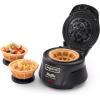 Presto Belgian Waffle Bowl Maker (03500) and Presto Stuffler Stuffed Waffle Maker (03512), Black