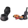 Presto Belgian Waffle Bowl Maker (03500) and Presto Stuffler Stuffed Waffle Maker (03512), Black