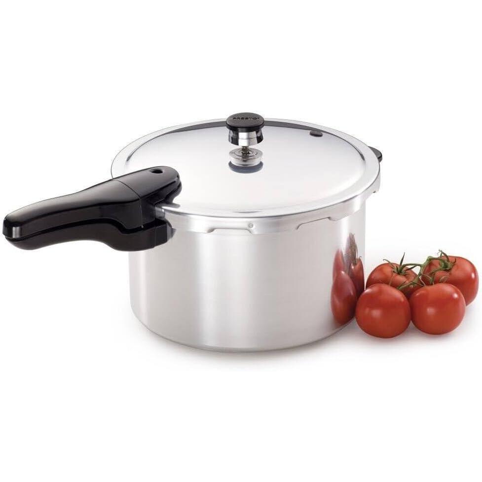 imagePresto 01282 8Quart Aluminum Pressure Cooker