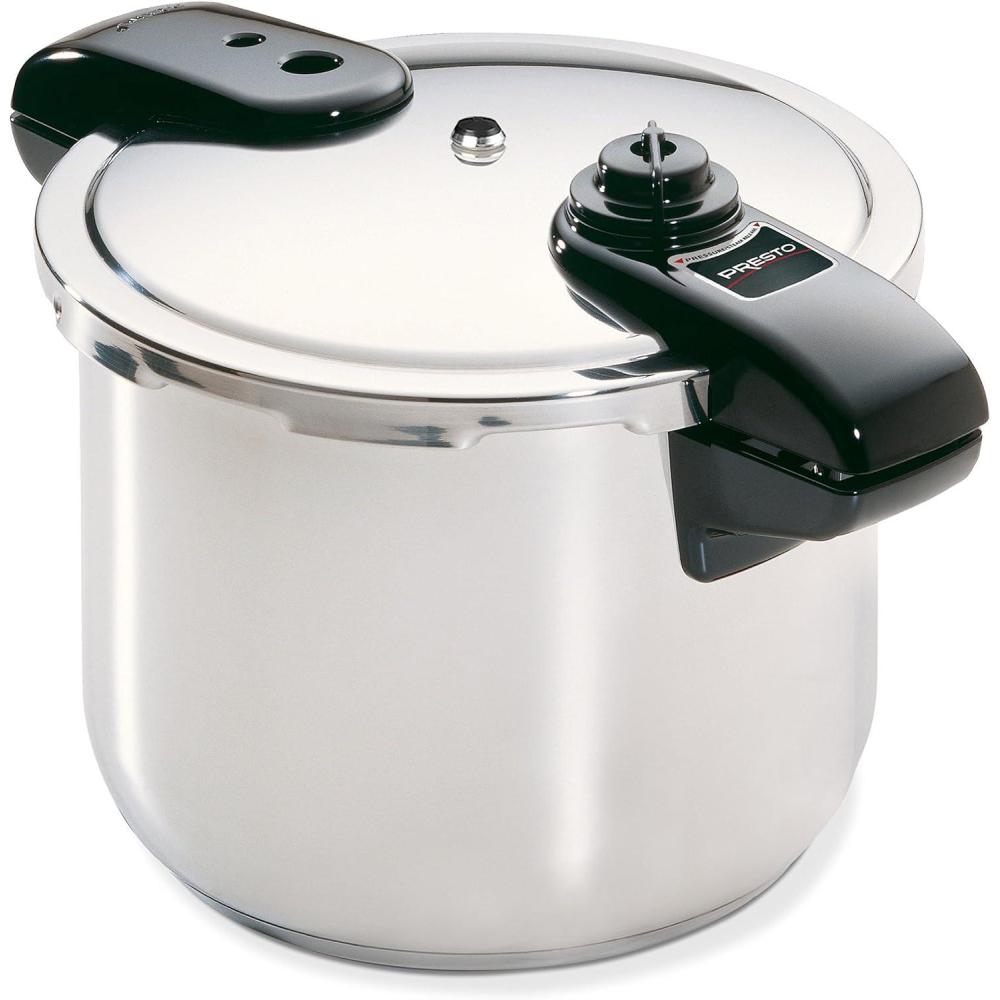 imagePresto 01370 8Quart Stainless Steel Pressure CookerPressure Cooker