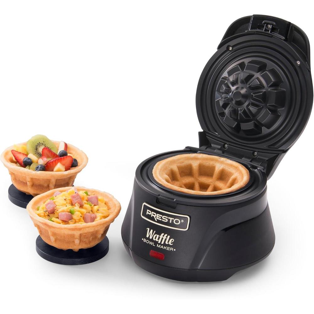 imagePresto 03500 Belgian Waffle Bowl MakerBlack 93 x 825 x 525 inches