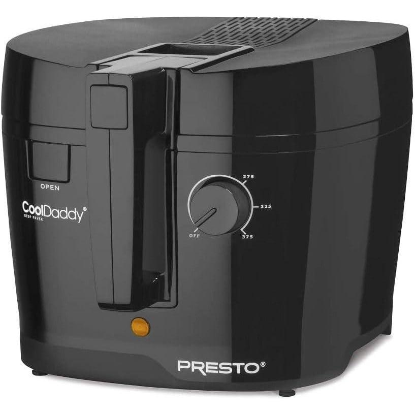 imagePresto 05442 CoolDaddy Cooltouch Deep Fryer  Black