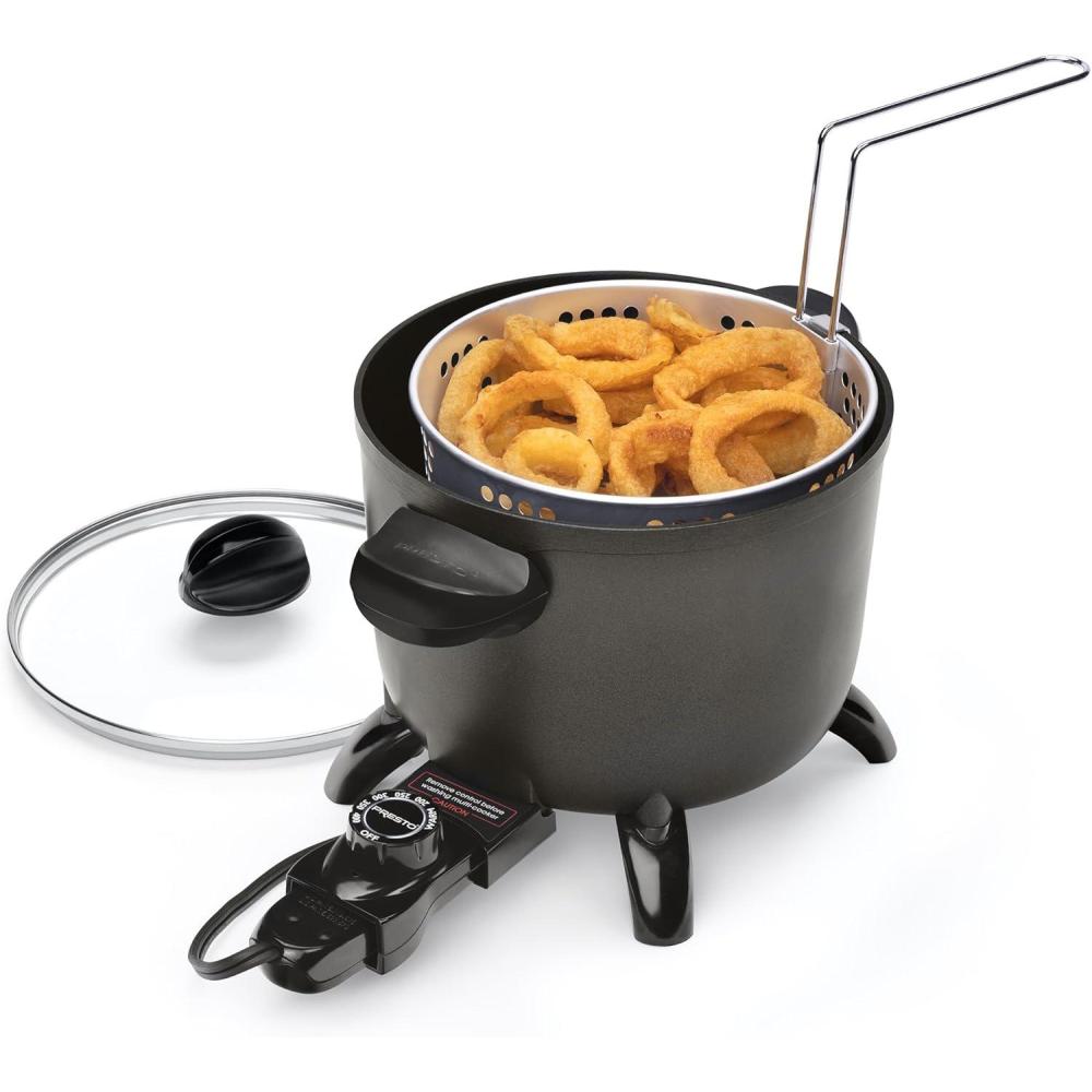 imagePresto 06006 Kitchen Kettle MultiCookerSteamer Black