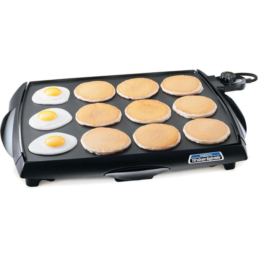 imagePresto 07046 Tilt n Drain Big Griddle CoolTouch Electric Griddle
