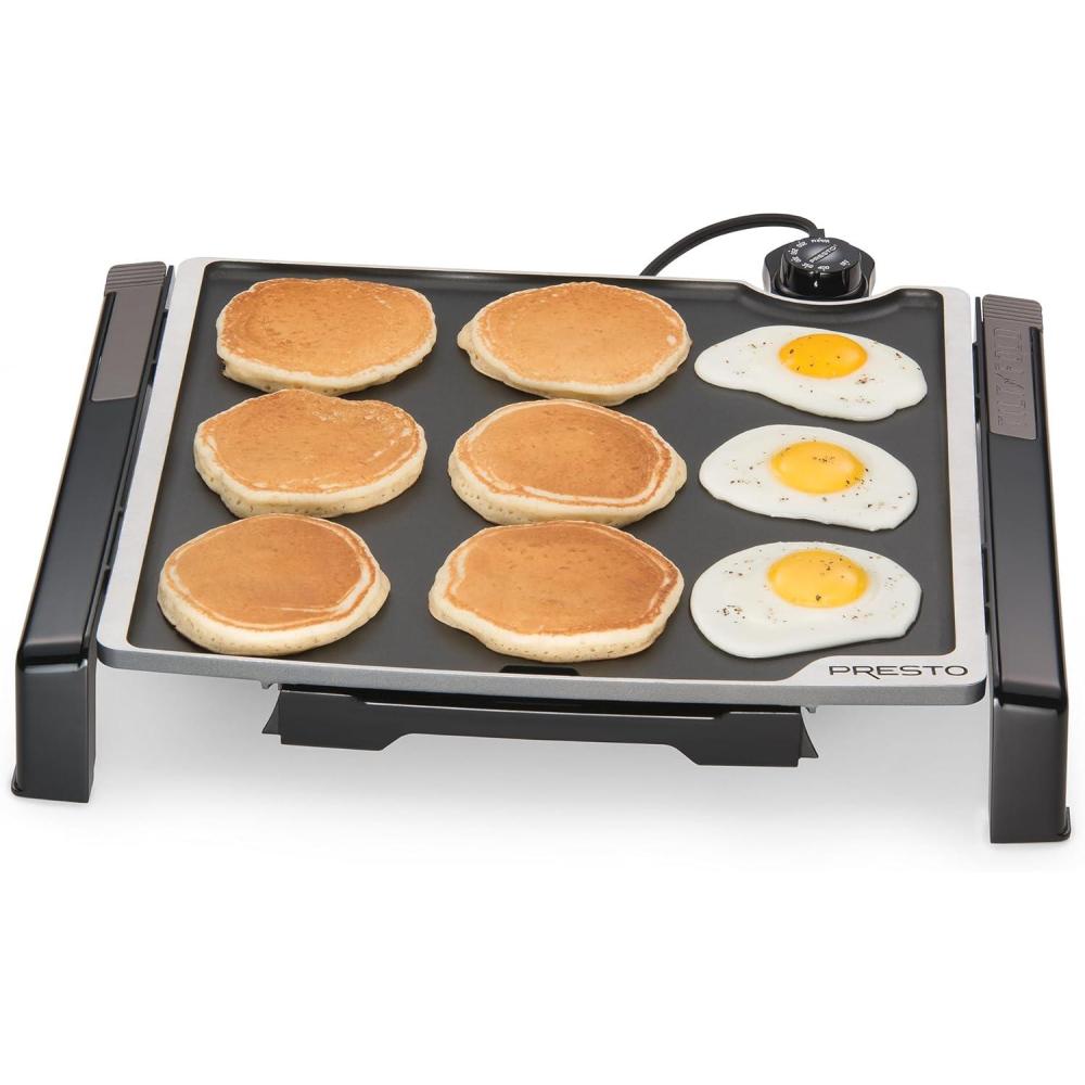 imagePresto 07071 15inch Electric Tiltnfold Griddle Black