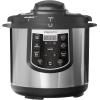 Presto 02141 6-Quart Electric Pressure Cooker, Black, Silver, Stainless steel