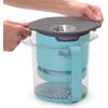 Presto 04811 PopLite My Munch Hot Air Popcorn Popper – Personal Sized, Built-In Serving Bowl, Compact Design, 8 Cups, Blue(8-Cups)