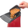 Presto 04820 Poplite Hot Air Popcorn Popper – Built-In Measuring Cup + Melts Butter, Easy to Clean, Built-In Cord Wrap, 18 Cups, Yellow(Red)