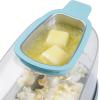 Presto 04867 Poplite Plus Hot Air Popcorn Popper – Built-In Measuring Cup + Melts Butter, Easy to Clean, Built-In Cord Wrap, 18 Cups, Aqua(18 Cups)