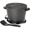 Presto 05450 DualDaddy Electric Deep Fryer, Black
