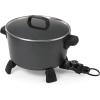 Presto 06009 10-Quart Kitchen Kettle XL Multi-Cooker, Steamer and Deep Fryer, Black