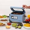 Presto 06017 8-Quart Nomad Traveling Slow Cooker, Blue
