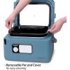 Presto 06017 8-Quart Nomad Traveling Slow Cooker, Blue
