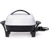 Presto 06620 11-Inch Electric Skillet,Black/White(11″)