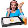 Presto 07080 PanGogh Cool Touch, Electric griddle, ideal size for small families, includes batter bottles & template for pancake art(11×9)