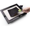 Presto 07080 PanGogh Cool Touch, Electric griddle, ideal size for small families, includes batter bottles & template for pancake art(11×9)
