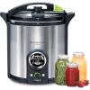 Presto 02152 17-Quart Digital Pressure Canner – Digital Display, Waterbath Capable, 10 Built-In Safety Features, Recipe Book, Stainless Steel(17 Quarts)