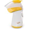 Presto 04820 Poplite Hot Air Popcorn Popper – Built-In Measuring Cup + Melts Butter, Easy to Clean, Built-In Cord Wrap, 18 Cups, Yellow(Yellow)