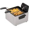 Presto 05466 Stainless Steel Dual Basket Pro Fry Immersion Element Deep Fryer