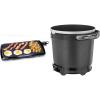 Presto 07030 Cool Touch Electric Griddle(Nonstick Electric + GranPappy Deep Fryer)