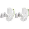 Presto Salad Shooter Electric Slicer/Shredder,White(No Size (Pack of 2))