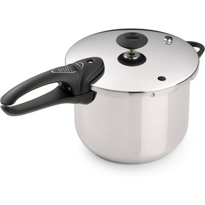 Presto 01365 6-Quart Stainless Steel Pressure Cooker(Metallic)